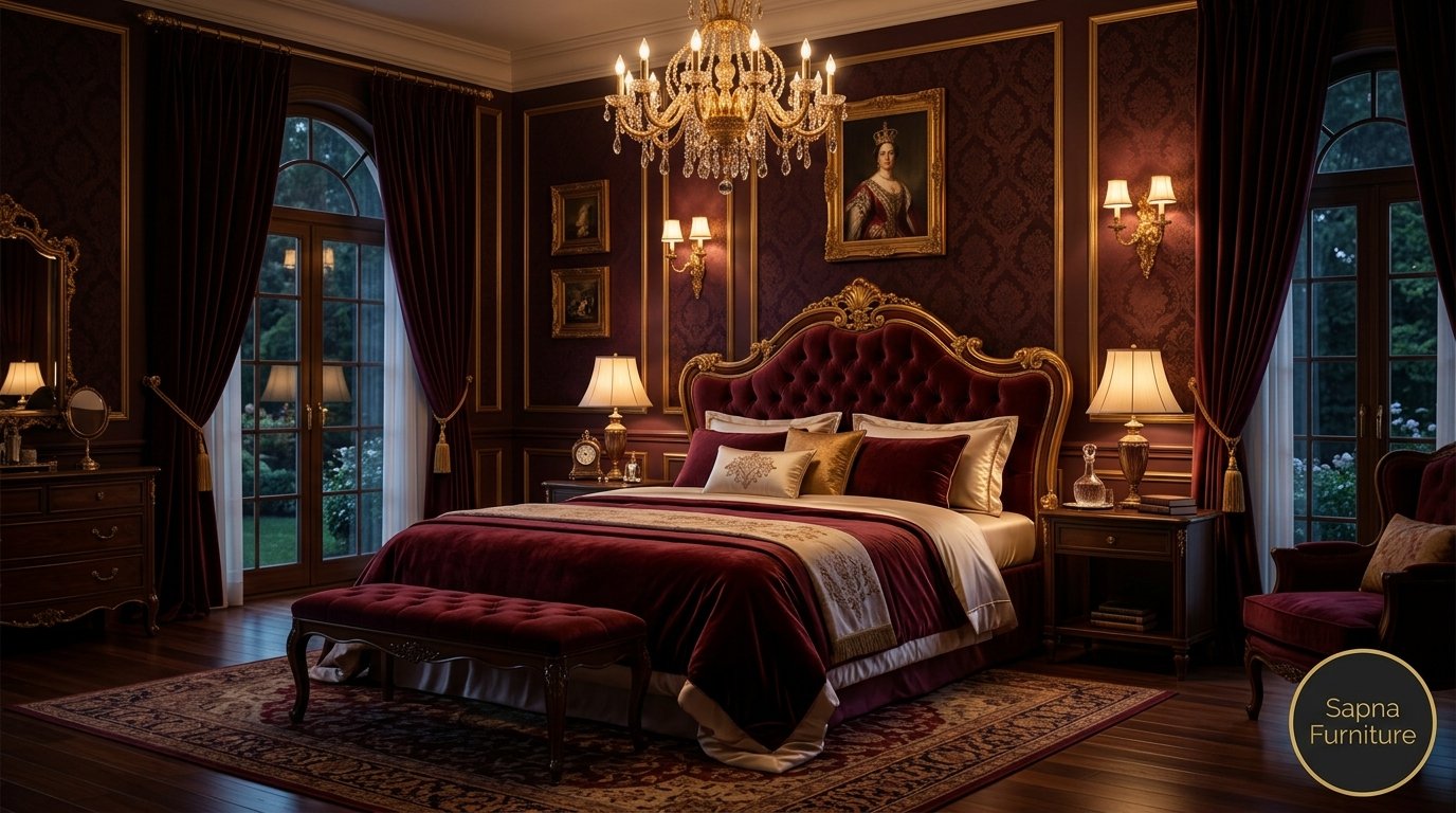 Royal Teak Wood Bed