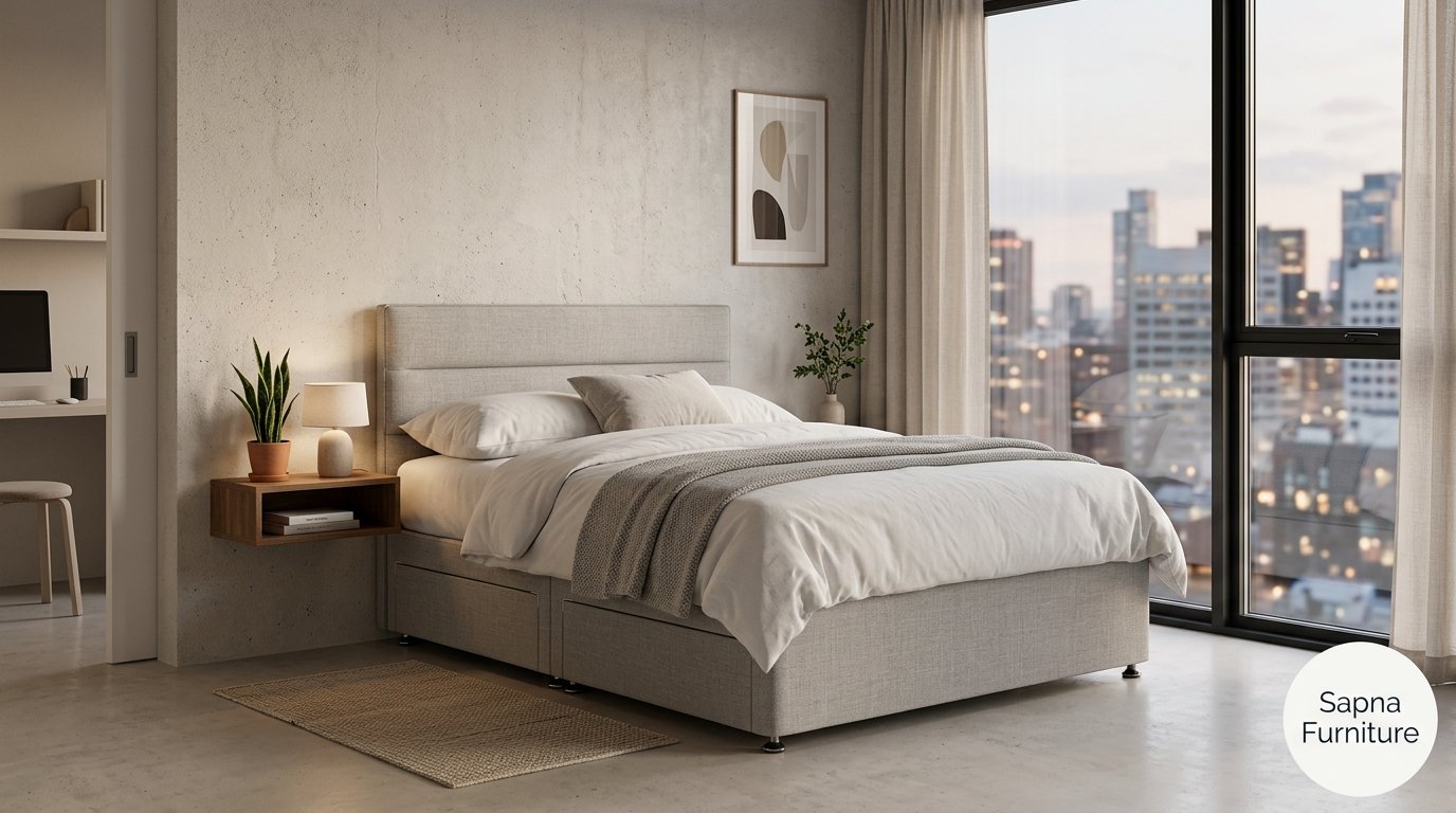 Designer Engineered Wood Bed