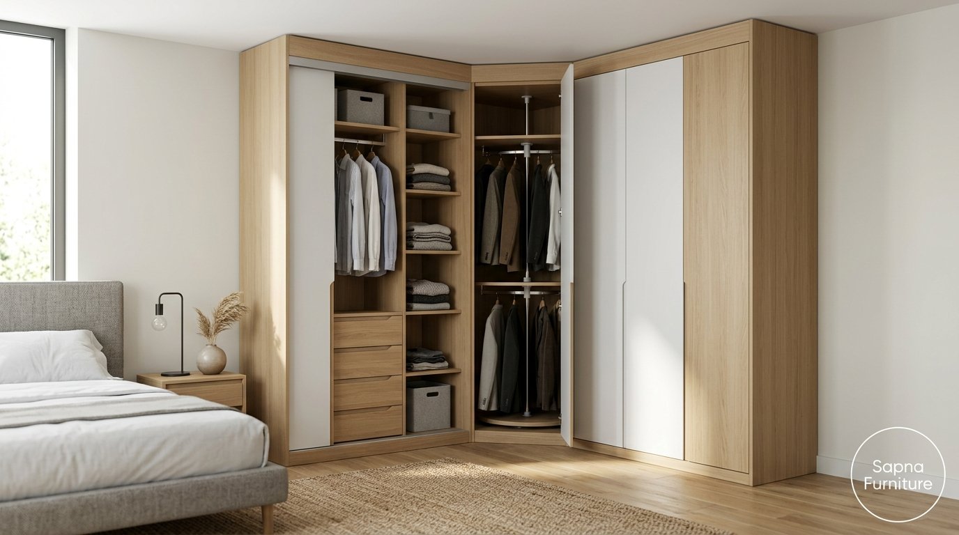 4-Door Master Family Wardrobe